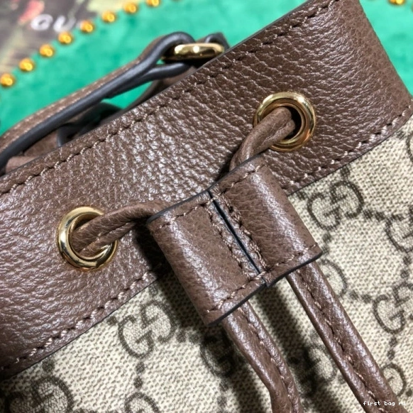 First bag ru bucket bag Gucci GG Ophidia 0714